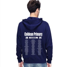 Leavers Hoodie College List 25 design Stars & Stripes Hoodie